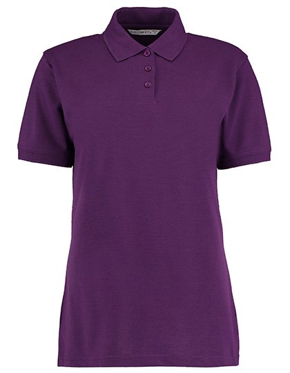 Kustom Kit Women's Classic Fit Klassic Superwash® 60° Polo – Dark Purple