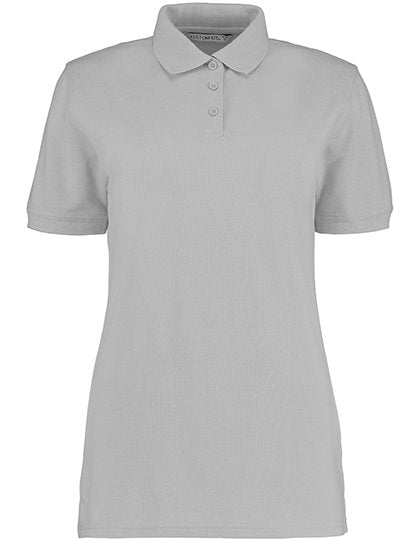 Kustom Kit Women's Classic Fit Klassic Superwash® 60° Polo – Heather Grey