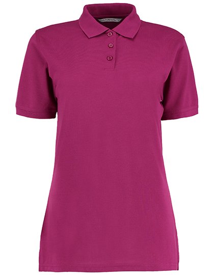 Kustom Kit Women's Classic Fit Klassic Superwash® 60° Polo – Magenta