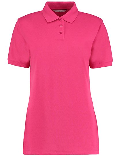 Kustom Kit Women's Classic Fit Klassic Superwash® 60° Polo – Raspberry