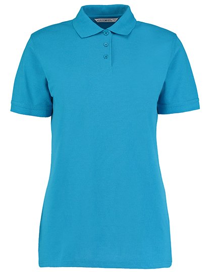 Kustom Kit Women's Classic Fit Klassic Superwash® 60° Polo – Turquoise