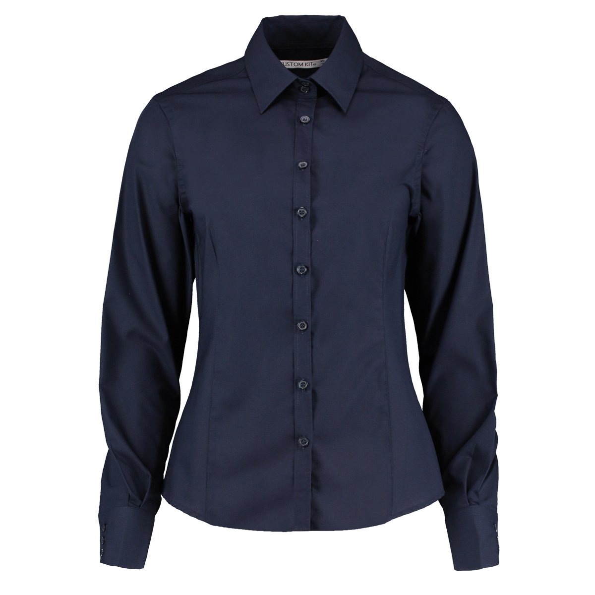 Kustom Kit Women's Tailored Fit Business Shirt Long Sleeve