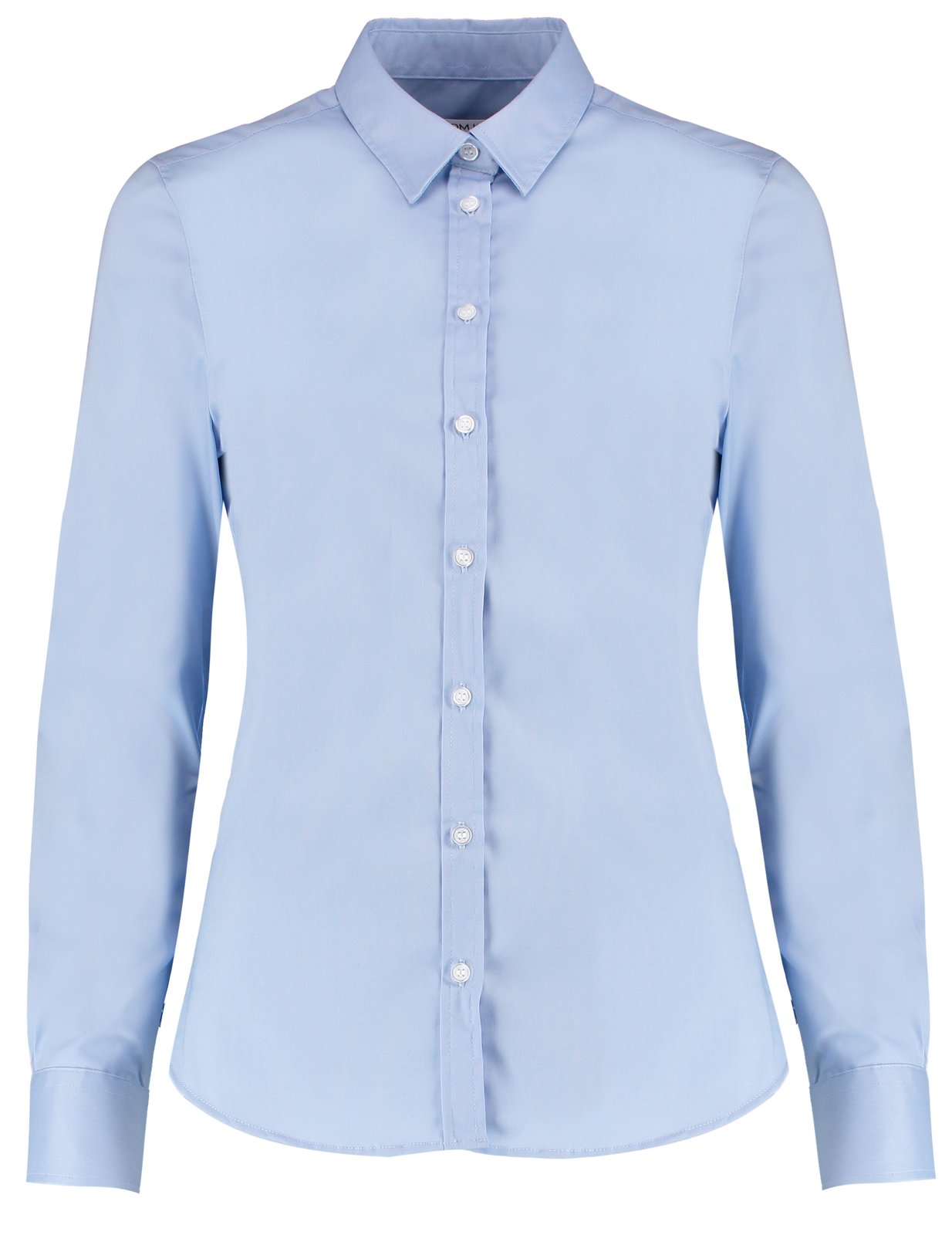 Kustom Kit Women's Tailored Fit Stretch Oxford Shirt Long Sleeve