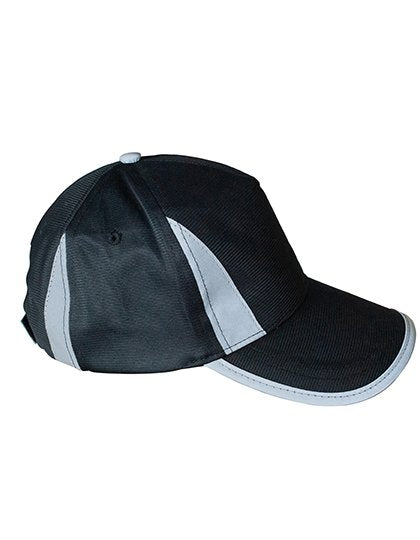 Korntex Adult Premium Hi-Vis Cap Nice – Black