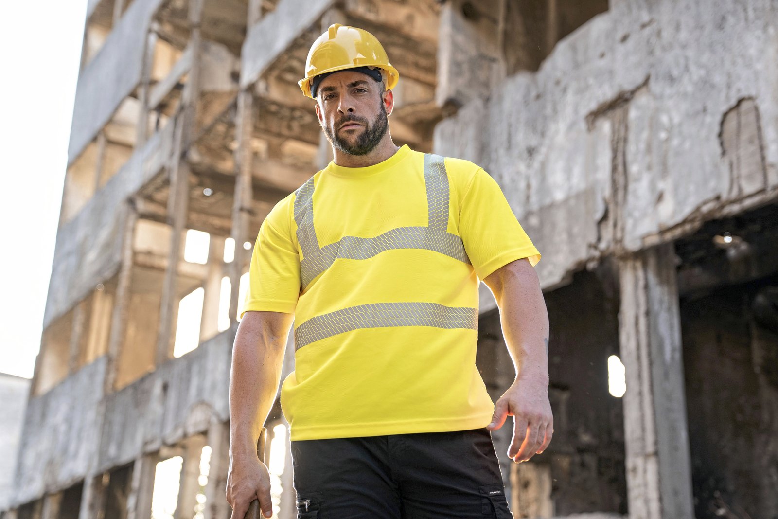 Korntex Hi-Vis Broken Reflective Premium T-Shirt Alhambra