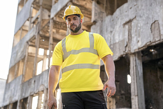 Korntex Hi-Vis Broken Reflective Premium T-Shirt Alhambra