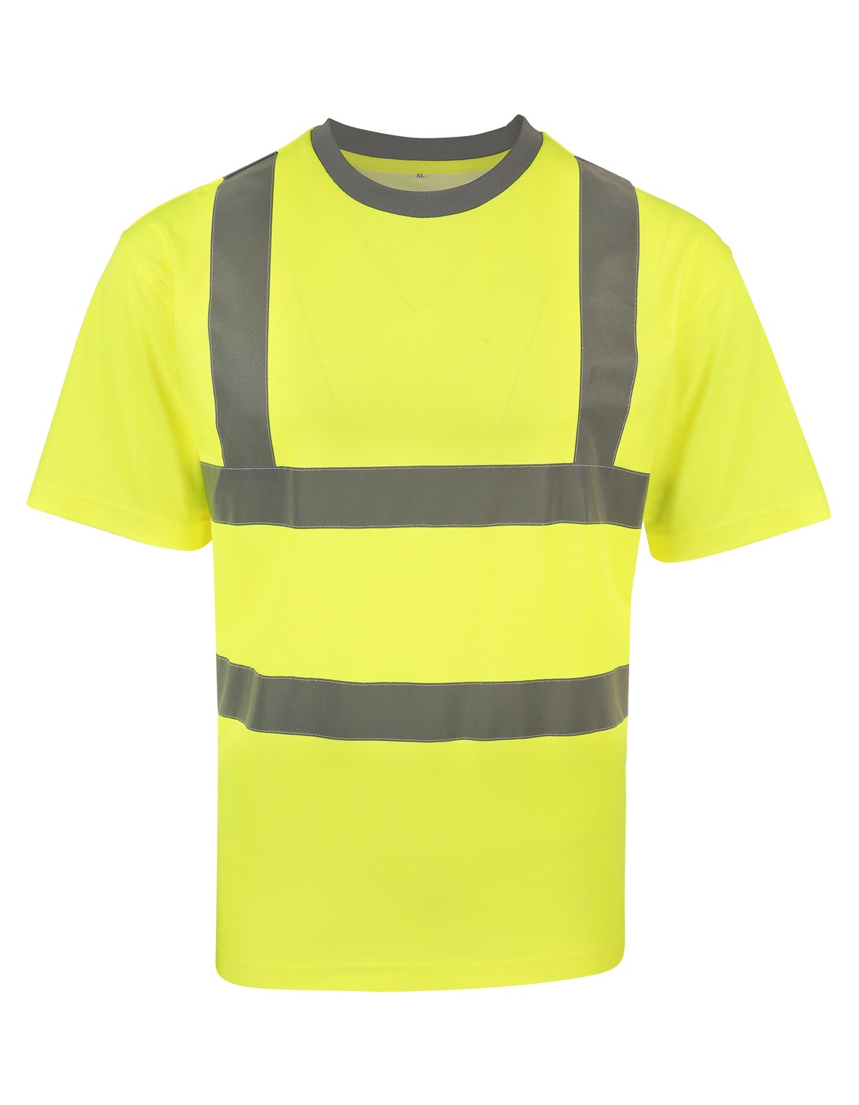 Korntex Heavy Duty Polycotton Hi-Vis T-Shirt Barcelona – Signal Yellow