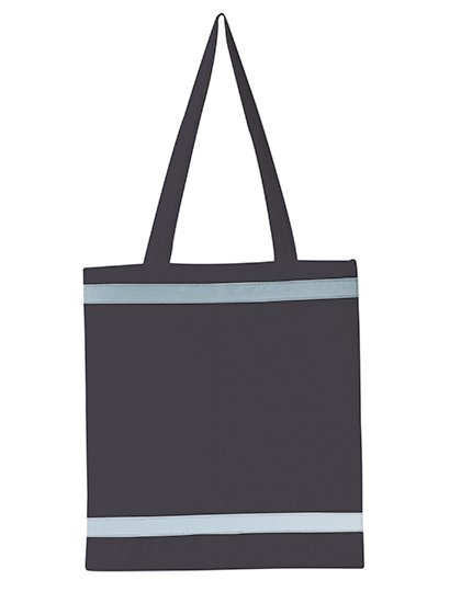 Korntex Warnsac® Reflective Shopping Bag With Long Handles – Grey