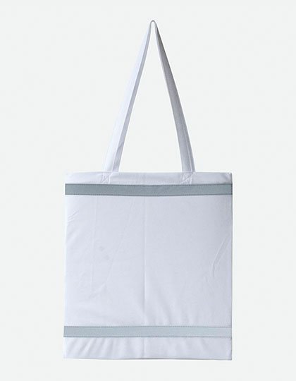 Korntex Warnsac® Reflective Shopping Bag With Long Handles – White
