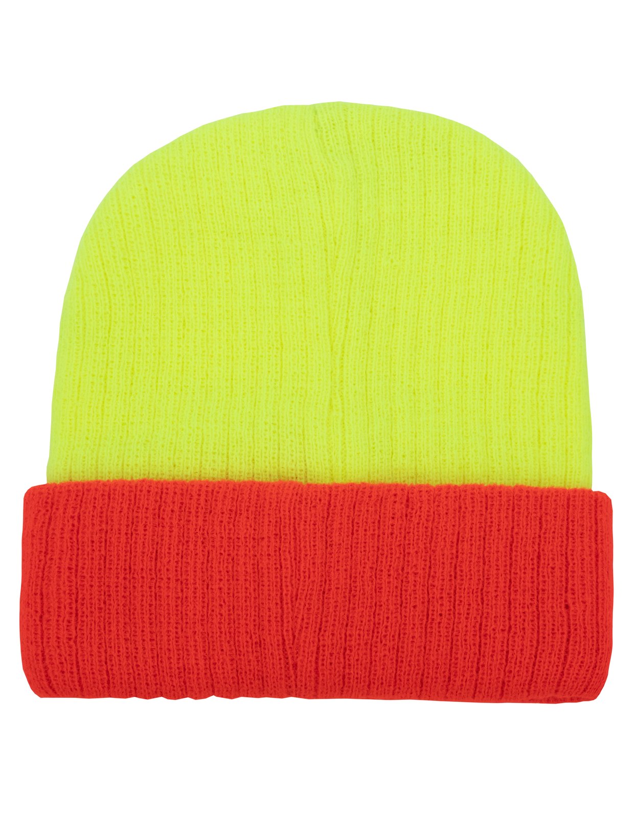 Korntex Two-Tone Beanie – Yellow / Orange