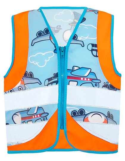 Korntex Children's Safety Vest Action Vehicle Fun – Plane