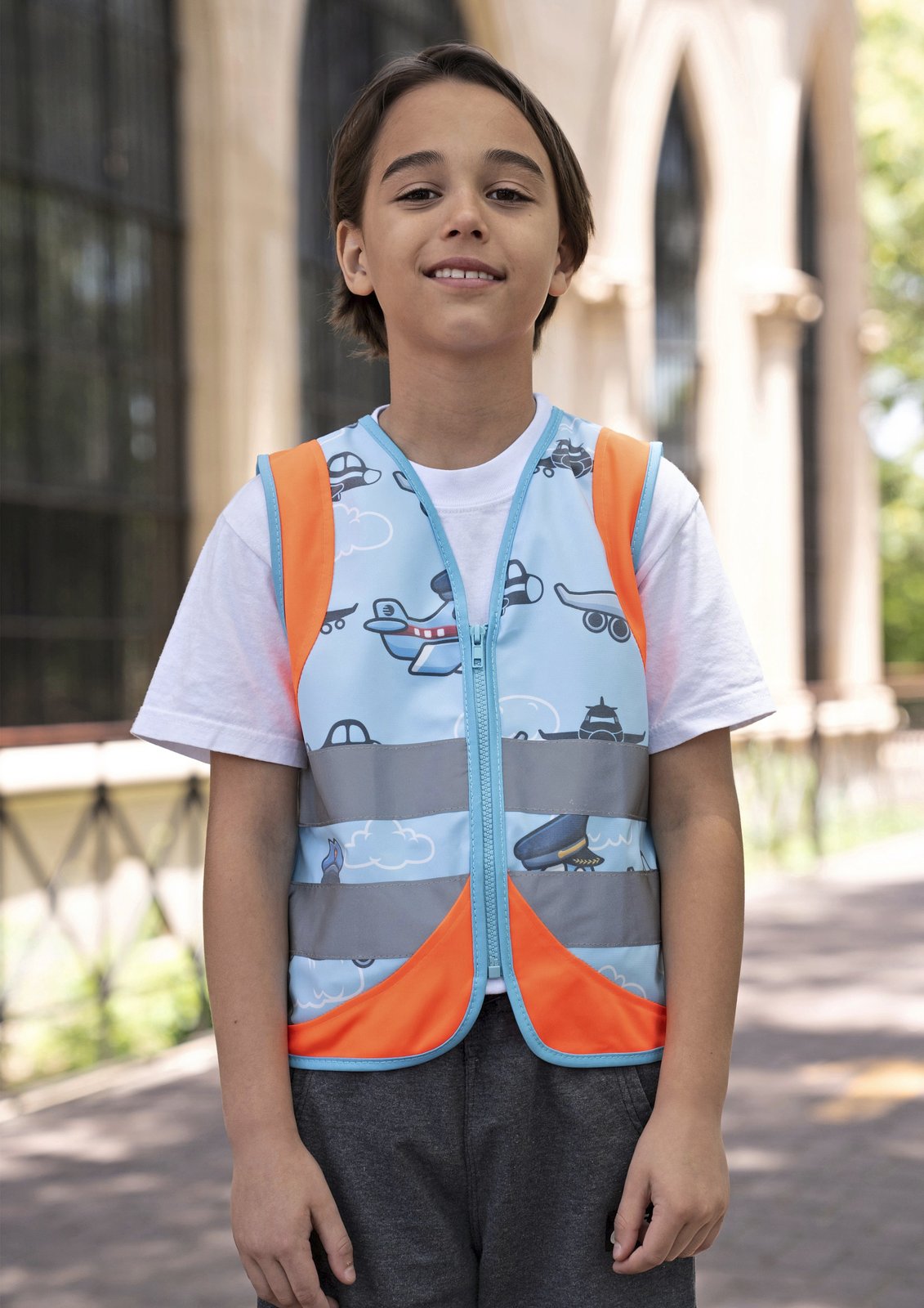 Korntex Children's Safety Vest Action Vehicle Fun