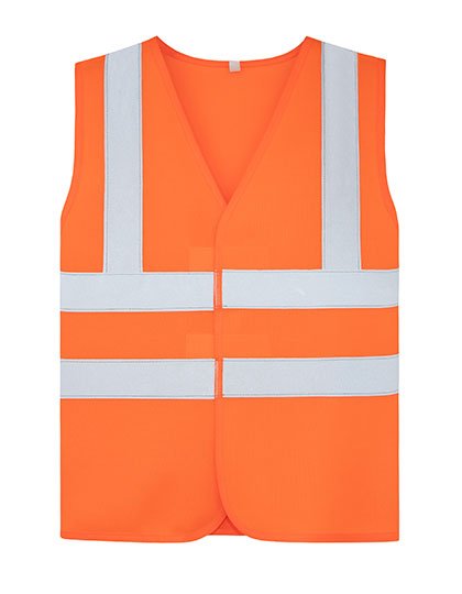 Korntex Childrens Safety Vest Esbjerg - 4 Reflective Stripes – Signal Orange