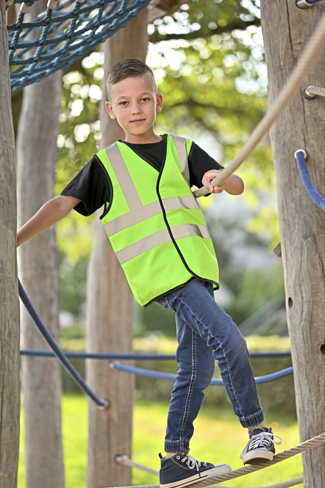 Korntex Childrens Safety Vest Esbjerg - 4 Reflective Stripes