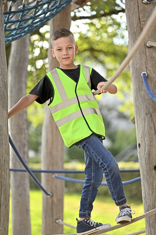 Korntex Childrens Safety Vest Esbjerg - 4 Reflective Stripes