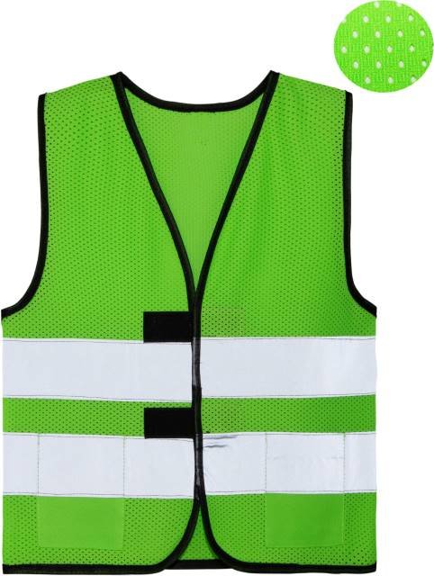 Korntex Mesh Safety Vest for Children Korfu – Neon Green