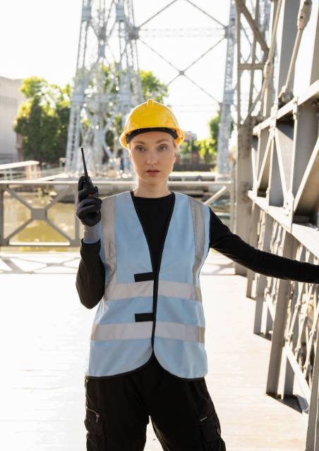 Korntex Hi-Vis Safety Vest With 4 Reflective Stripes Hannover