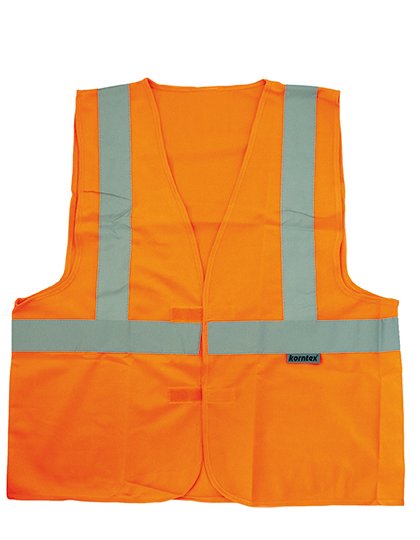Korntex Hi-Vis Safety Vest With 3 Reflective Stripes Bremen – Signal Orange