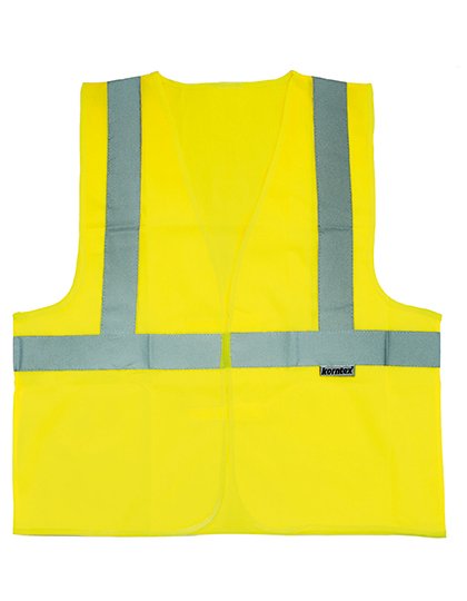 Korntex Hi-Vis Safety Vest With 3 Reflective Stripes Bremen – Signal Yellow