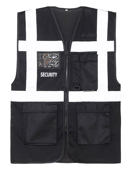 Korntex Mesh Multifunctional Vest Security – Black