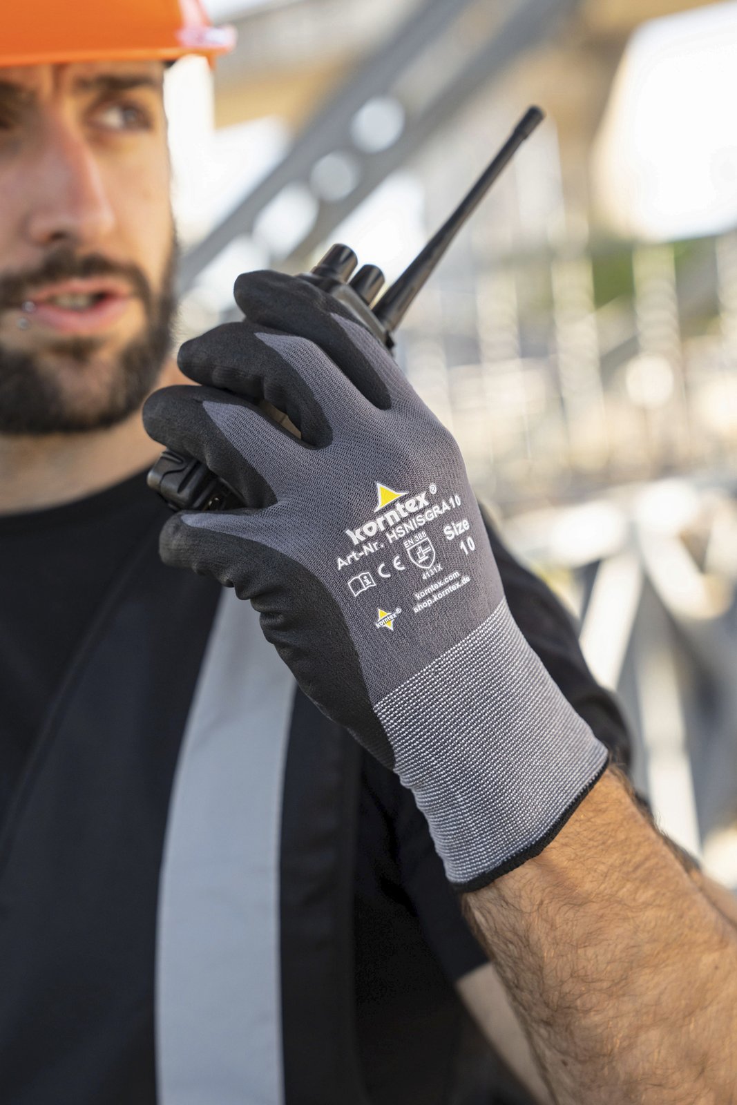 Korntex Elastic Nitrile Foam Gloves Izmir