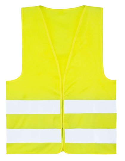 Korntex Safety Vest in mini vacuum packaging “Bottrop” – Signal Yellow