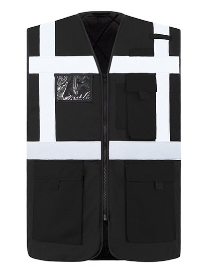 Korntex Padded Comfort Executive Safety Vest Wismar – Black
