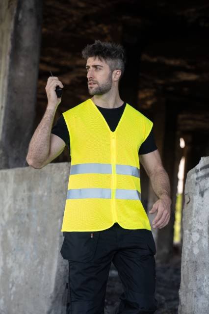 Korntex Comfort Mesh Safety Vest Rhodes CO² Neutral