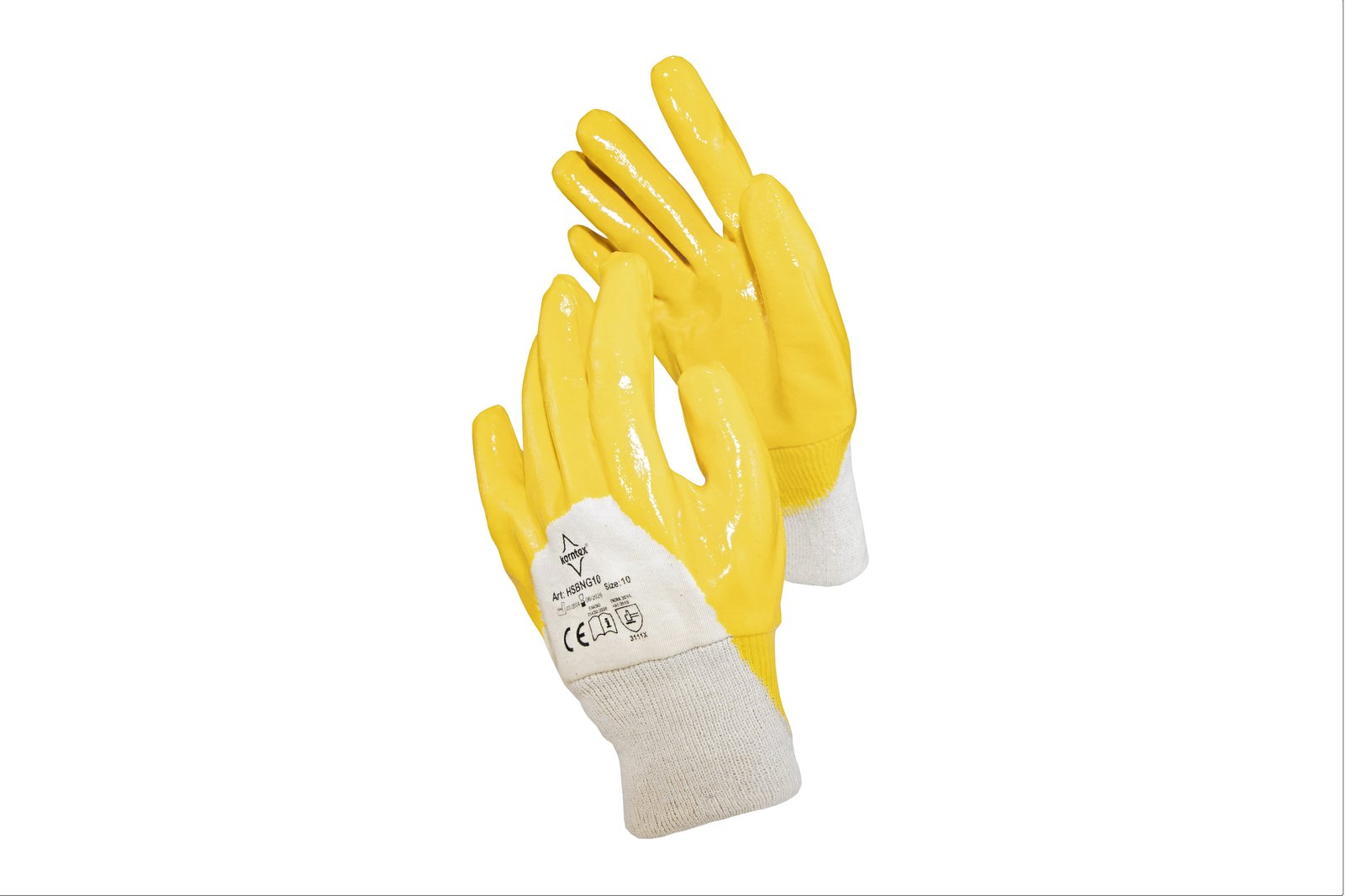 Korntex Nitrile Coated Cotton Gloves Istanbul