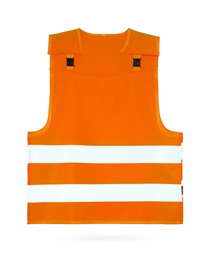 Korntex Children's Safety Poncho with anti-strangulation system “Koge” – Signal Orange
