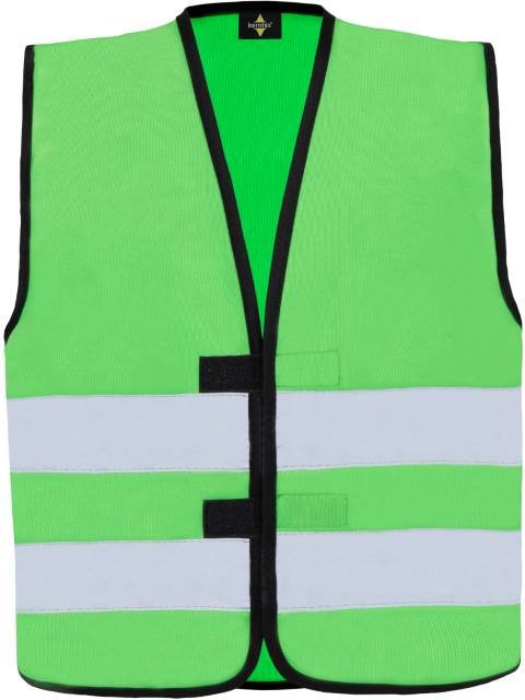 Korntex Kids' Hi-Vis Safety Vest Aarhus – Neon Green