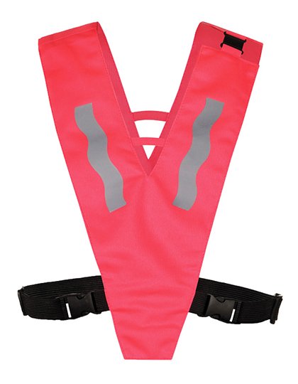 Korntex Kids' Hi-Vis Safety Collar Haiti With Safety Clasp – Neon Pink