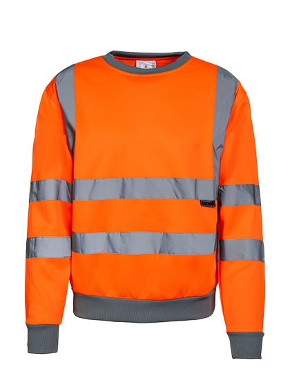 Korntex Hi-Vis Workwear Sweatshirt Limerick – Signal Orange
