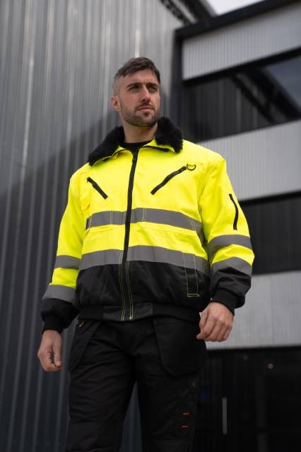 Korntex Robust 4-in-1 Hi-Vis Pilot Jacket Oslo