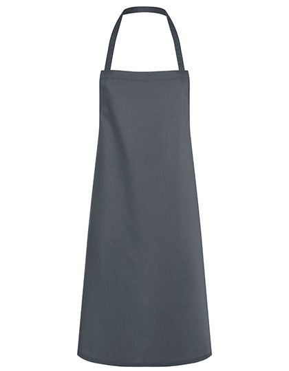 Karlowsky Latzschürze Faro – Anthracite (ca. Pantone 7540C)