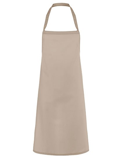Karlowsky Latzschürze Faro – Sand (ca. Pantone 7529C)