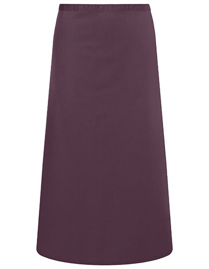 Karlowsky Bistroschürze Basic – Aubergine (ca. Pantone 5185C)