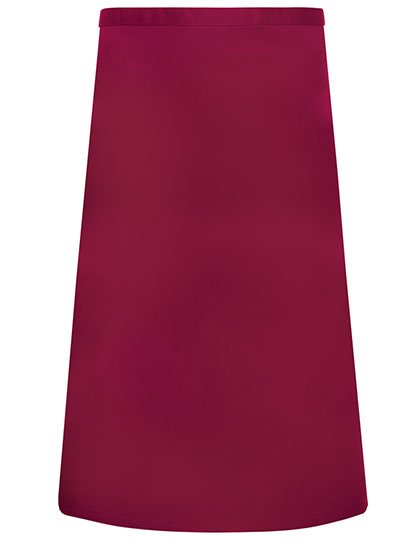 Karlowsky Bistroschürze Basic – Bordeaux (ca. Pantone 209C)