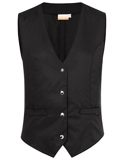 Karlowsky Damenweste Lena – Black (ca. Pantone 419C)