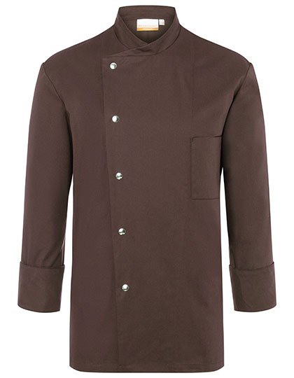 Karlowsky Kochjacke Lars – Light Brown (ca. Pantone 438C)