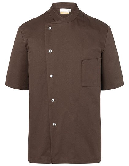 Karlowsky Kochjacke Gustav – Light Brown (ca. Pantone 438C)