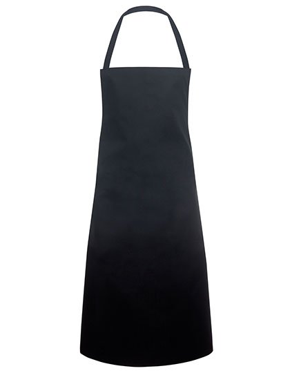Karlowsky Basic Latzschürze – Black (ca. Pantone 419C)