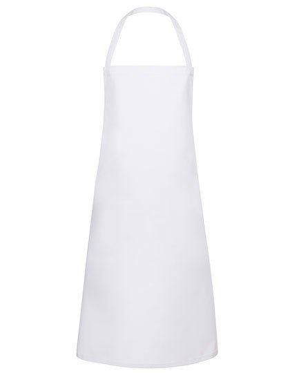 Karlowsky Basic Latzschürze – White