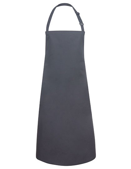Karlowsky Latzschürze Basic mit Schnalle – Anthracite (ca. Pantone 7540C)