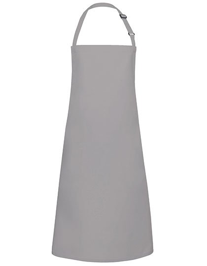 Karlowsky Latzschürze Basic mit Schnalle – Basalt Grey (ca. Pantone 4276C)