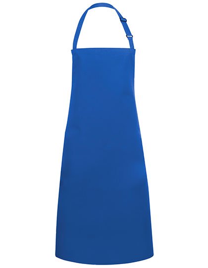 Karlowsky Latzschürze Basic mit Schnalle – Blue (ca. Pantone 7686C)