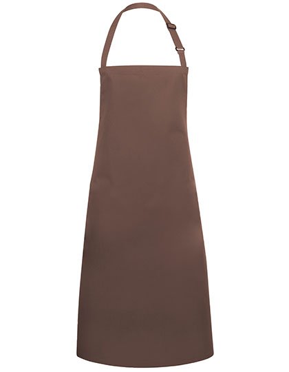 Karlowsky Latzschürze Basic mit Schnalle – Light Brown (ca. Pantone 438C)