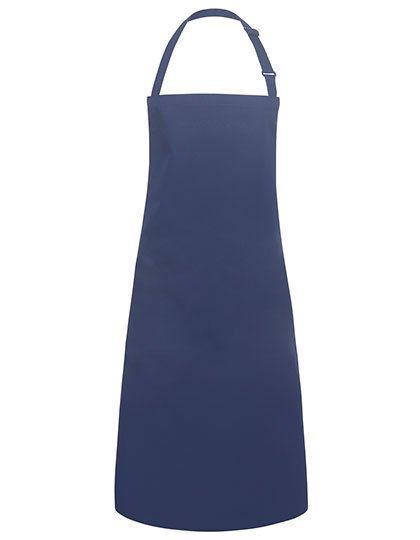 Karlowsky Latzschürze Basic mit Schnalle – Navy (ca. Pantone 533C)