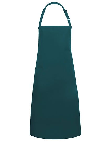Karlowsky Latzschürze Basic mit Schnalle – Pine Green (ca. Pantone 4189C)