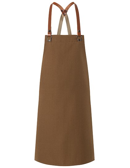 Karlowsky Latzschürze Urban-Generation – Cinnamon (ca. Pantone 2321C)
